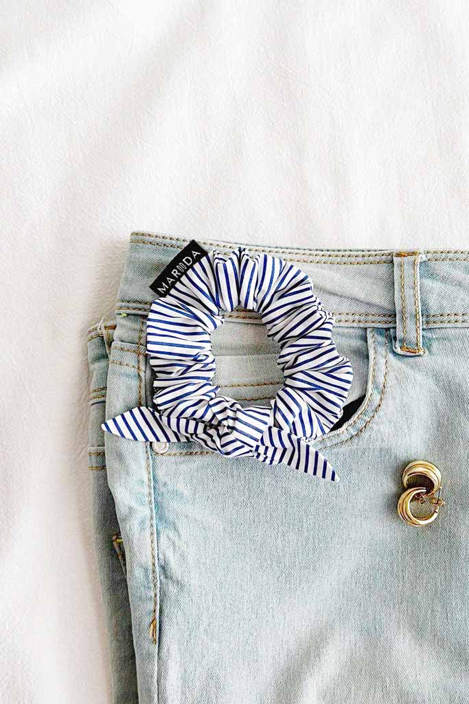 SCRUNCHIE CON FIOCCO STACCABILE