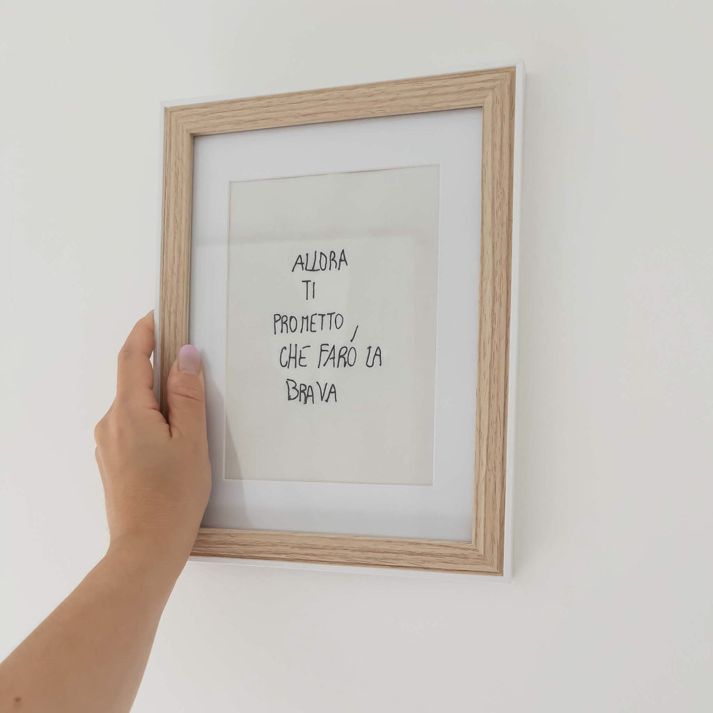 QUADRETTO - Ricama la tua calligrafia