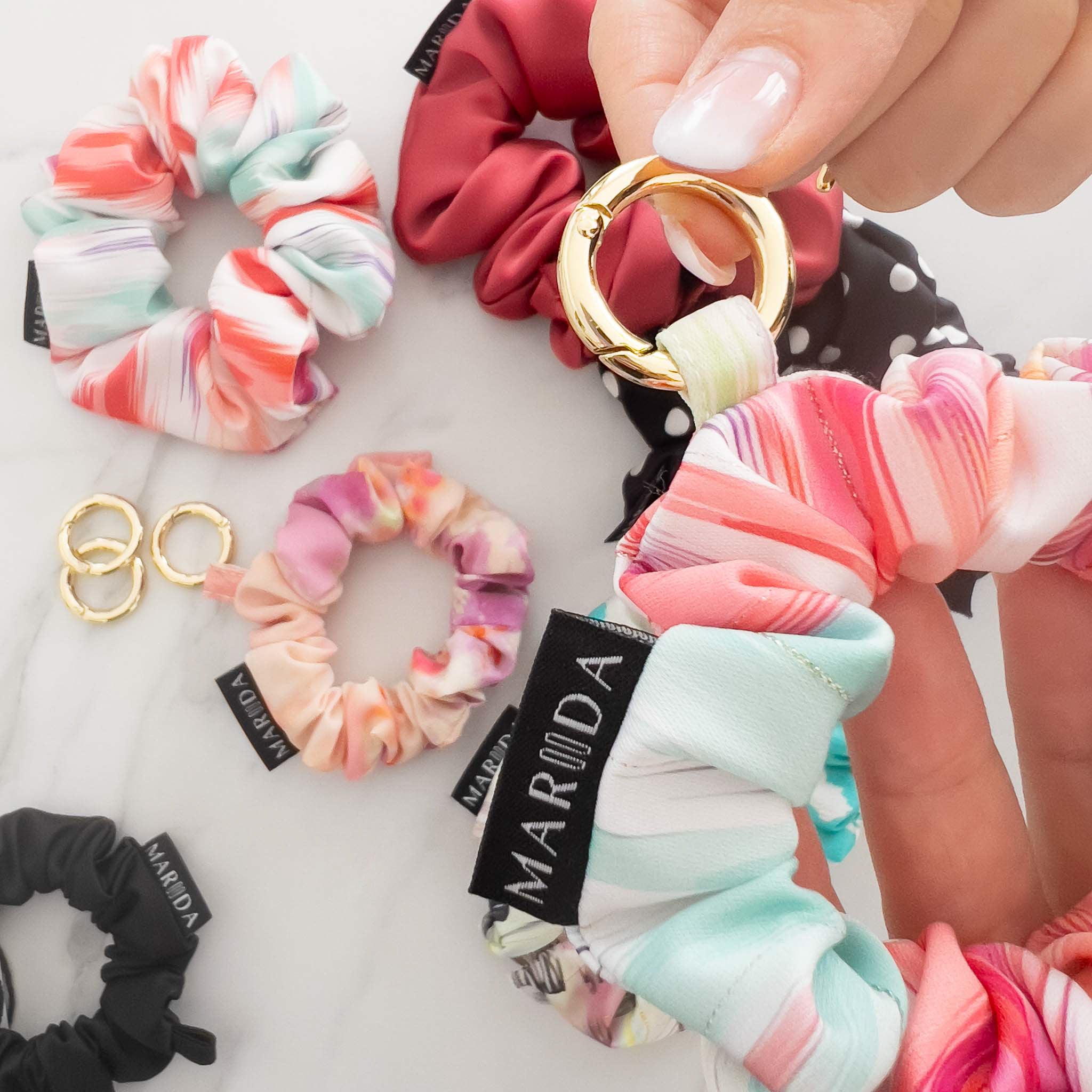SCRUNCHIE L - Rose Leo