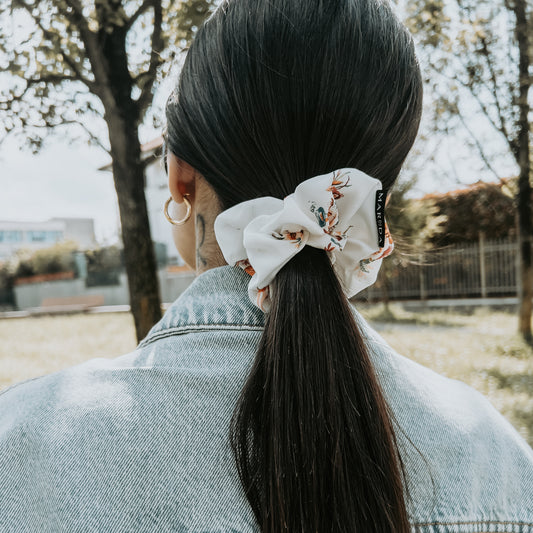 SCRUNCHIE LARGE - Flora