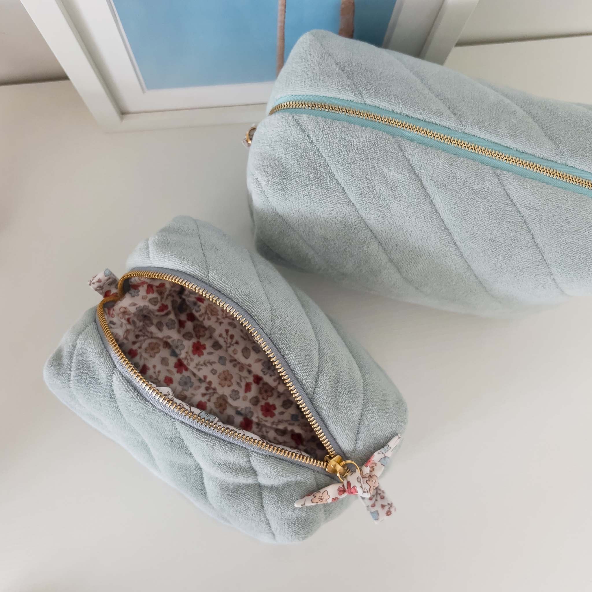 TROUSSE AMITHA - Aquamarine