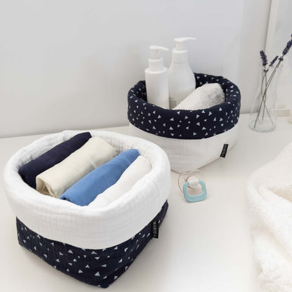 ORGANIZER MEDIUM - Blue flakes