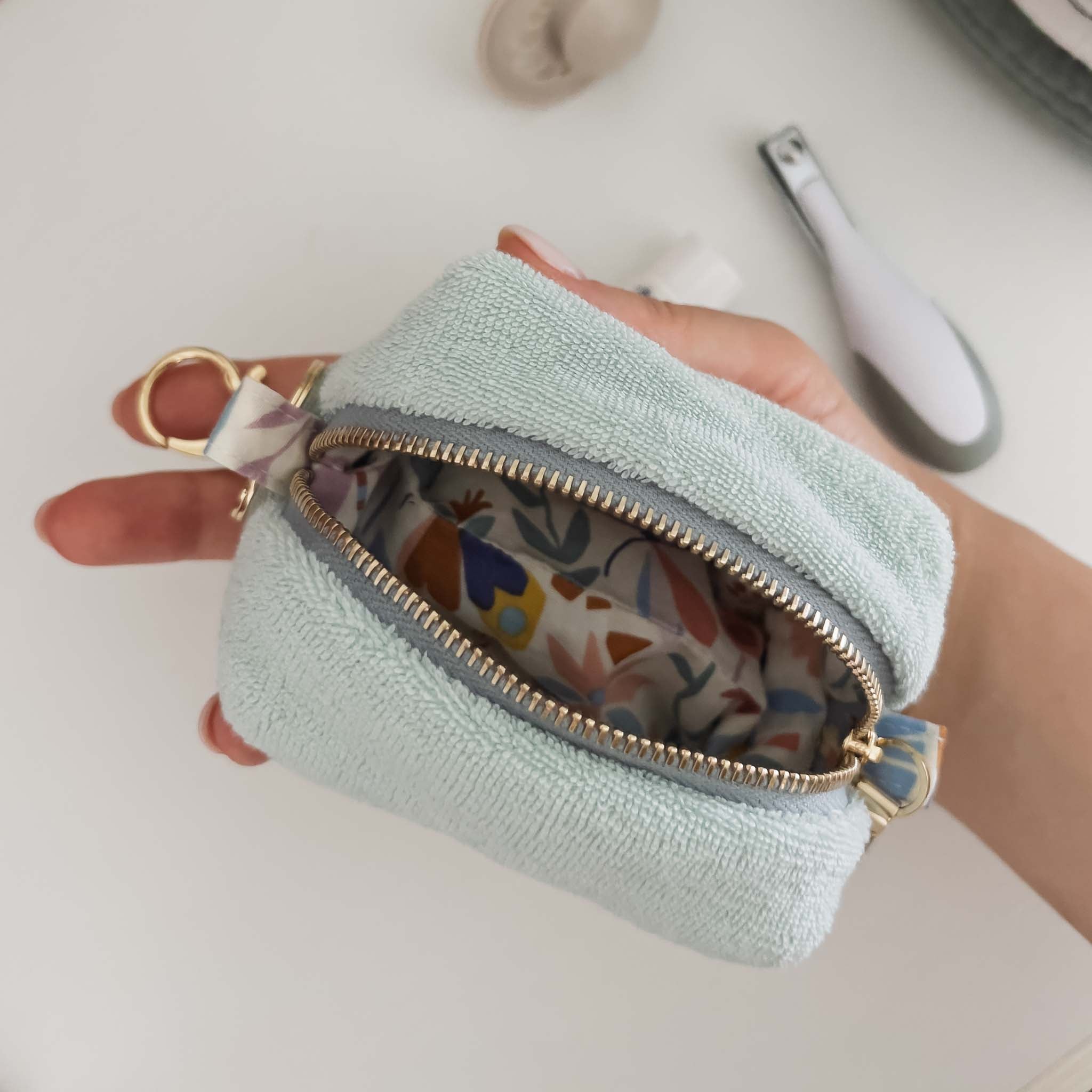 TROUSSE AMITHA - Aquamarine