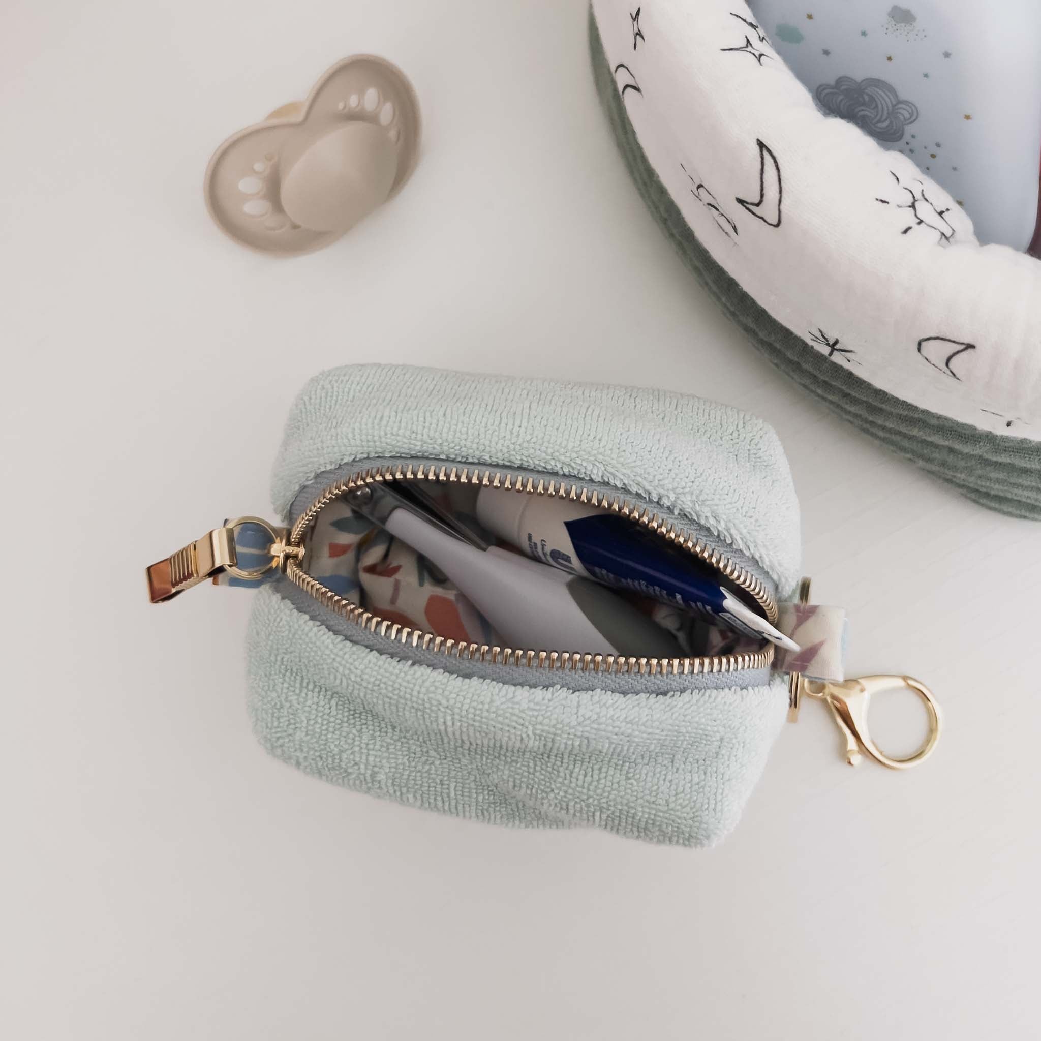TROUSSE AMITHA - Aquamarine