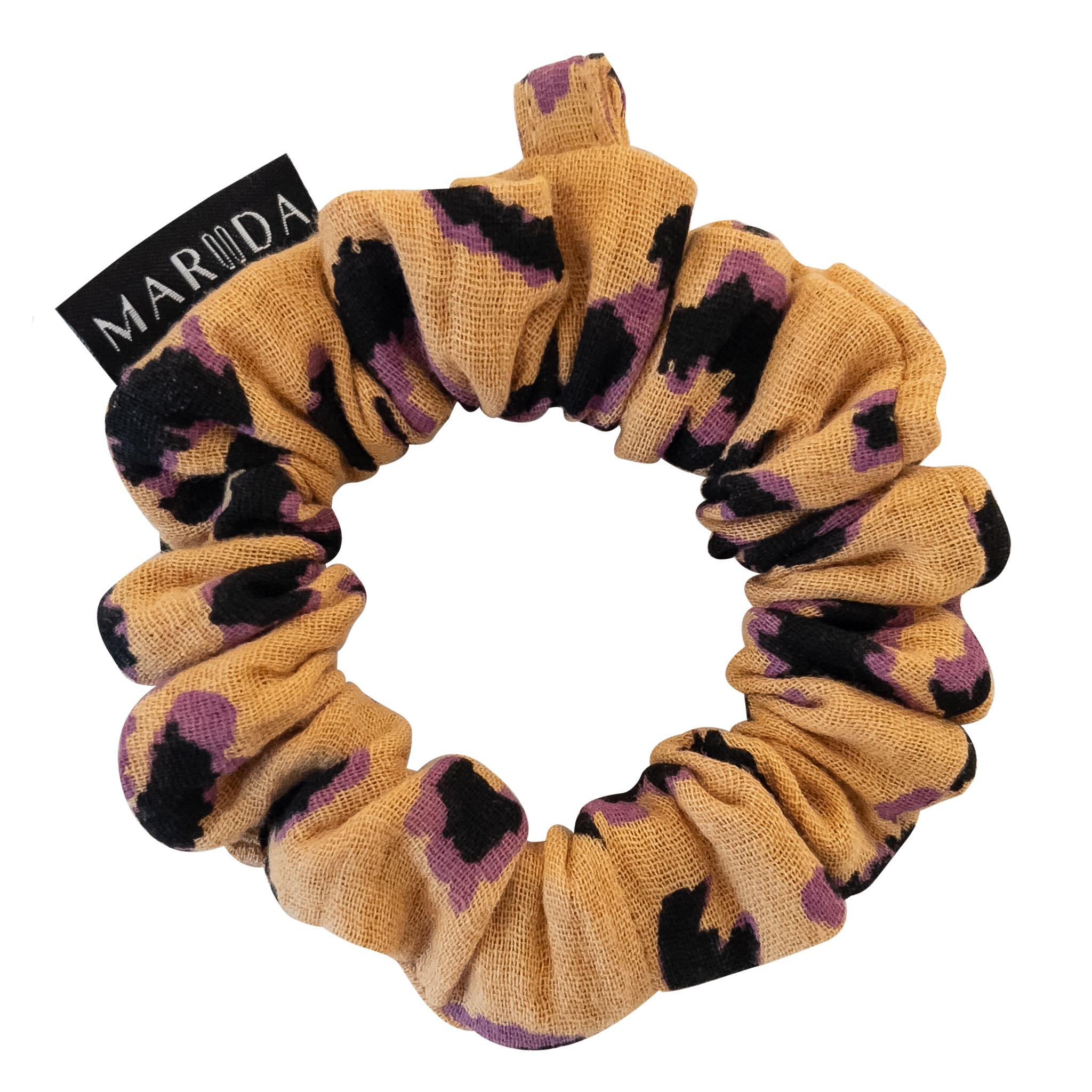SCRUNCHIE M - Purple Leo