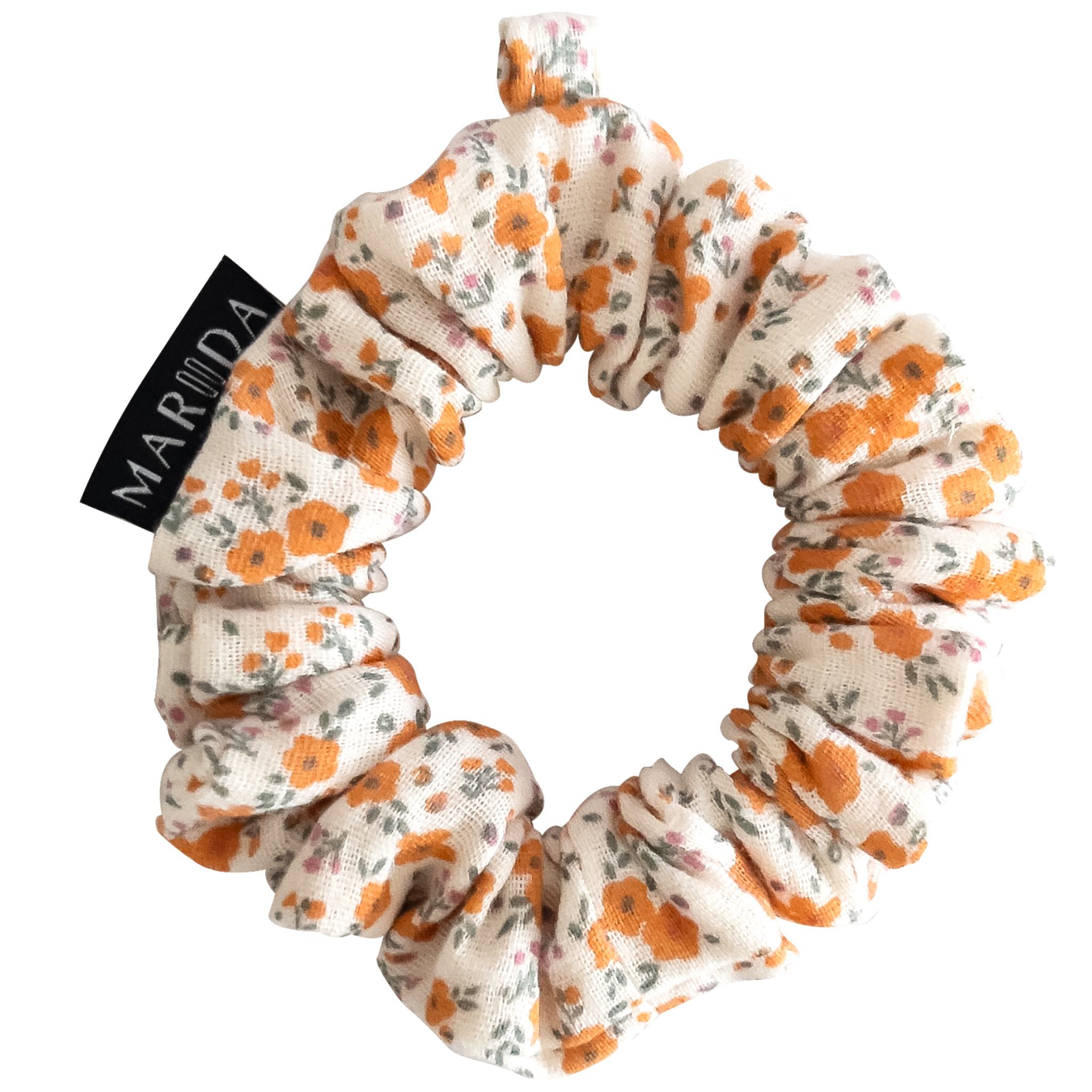 SCRUNCHIE M - Dalia orange