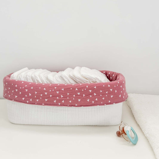 ORGANIZER LARGE - Pink flakes