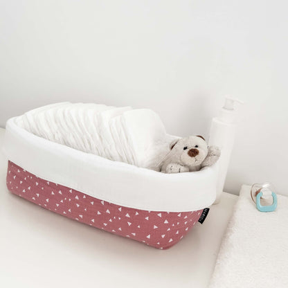 ORGANIZER LARGE - Pink flakes