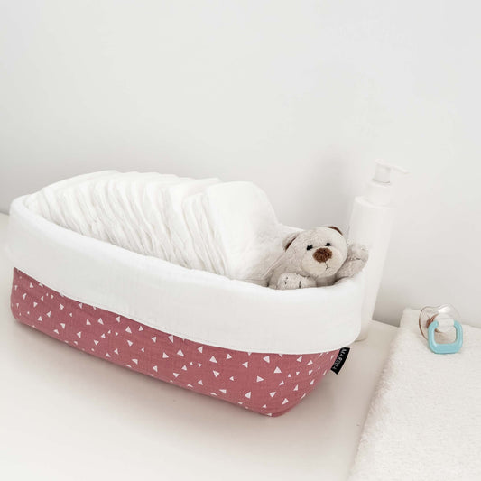 ORGANIZER LARGE - Pink flakes