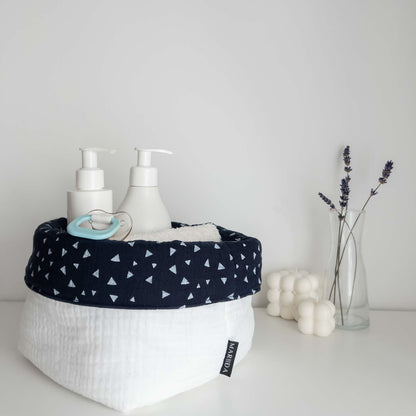 ORGANIZER MEDIUM - Blue flakes