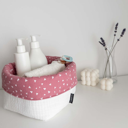 ORGANIZER MEDIUM - Pink flakes