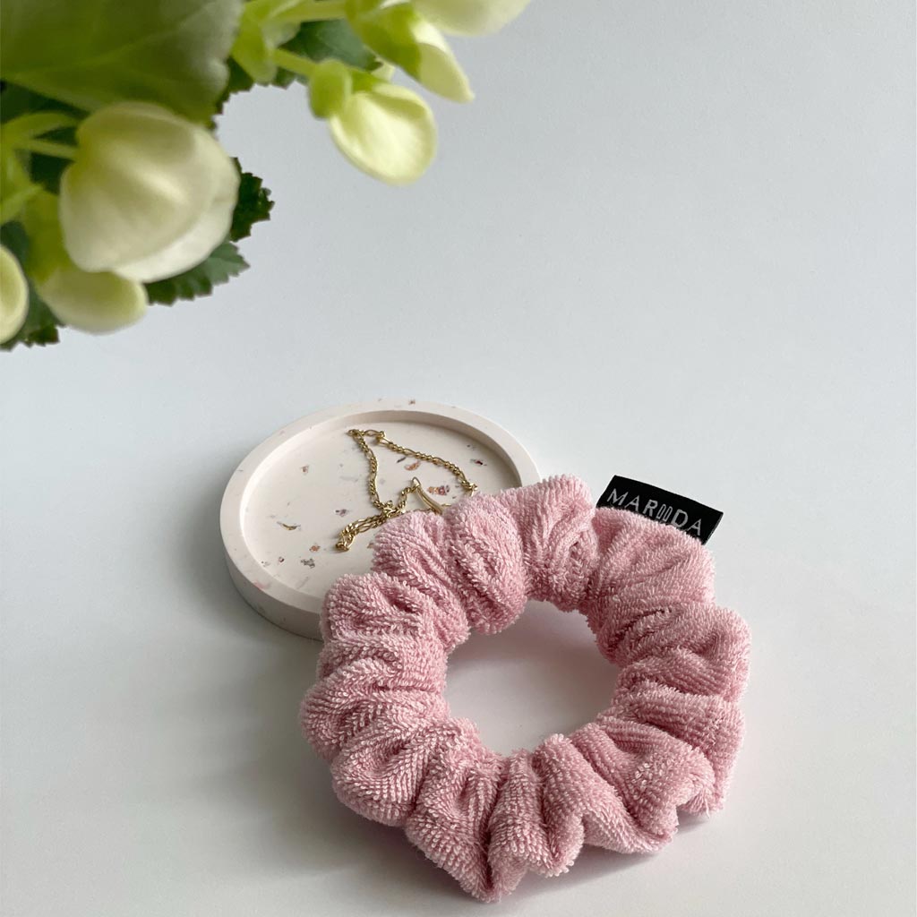 SCRUNCHIE SPUGNA MIDI - Candy Pink