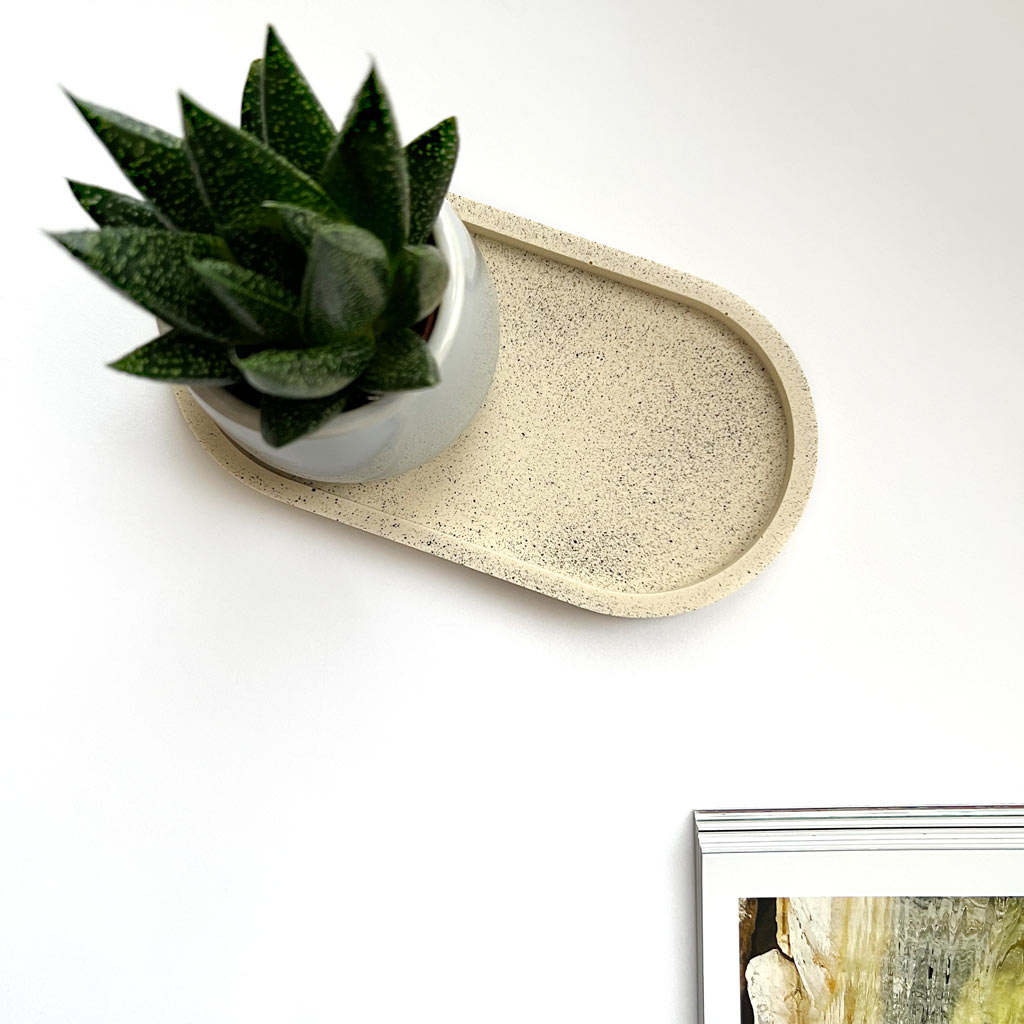 SVUOTATASCHE OVALE - Brushing Beige